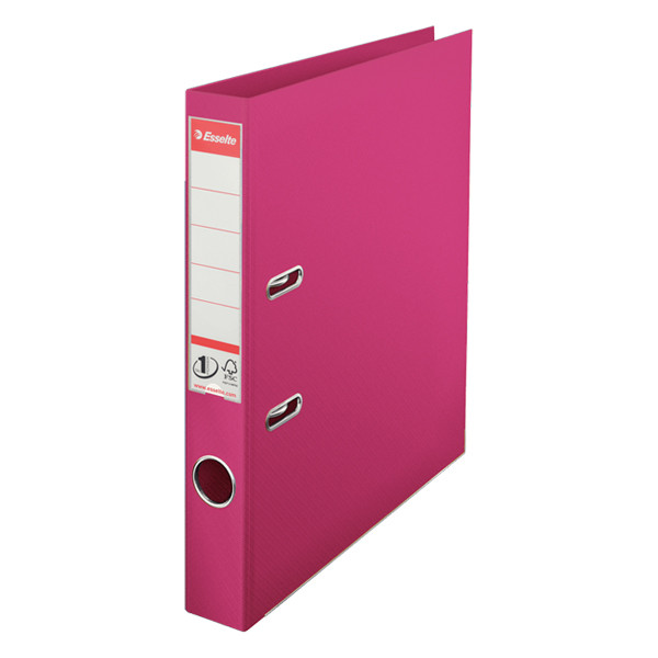 Esselte Vivida classeur A4 plastique 50 mm - fuchsia 203283 - 1