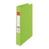 Esselte Vivida classeur avec 2 anneaux en O (42 mm) - vert métallisé 203768 - 1