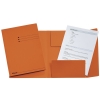 Esselte chemise 3 rabats couleur orange avec imprimé A4 (50 chemises) 203576 - 1