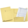 Esselte chemise 3 rabats folio couleur jaune avec imprimé (50 chemises) 203744 - 1