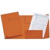 Esselte chemise 3 rabats folio couleur orange avec imprimé (50 chemises) 203750 - 1
