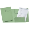 Esselte chemise 3 rabats folio couleur verte avec imprimé (50 chemises) 203748 - 1
