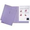 Esselte chemise carton avec bords égaux et indexage A4 (100 chemises) - lilas 203612 - 1