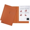 Esselte chemise carton avec bords égaux et indexage A4 (100 chemises) - orange 203614 - 1