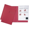 Esselte chemise carton avec bords égaux et indexage A4 (100 chemises) - rouge 203616 - 1