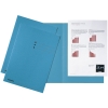 Esselte chemise carton avec des bords égaux et indexage A4 (100 chemises) - bleu 203600 - 1
