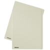 Esselte chemise en carton avec bord décalé de 10 mm A4 (100 chemises) - crème 203646 - 1