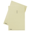 Esselte chemise en carton avec indexage et bord décalé de 10 mm A4 (100 chemises) - crème 203622 - 1