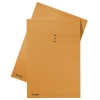 Esselte chemise en carton avec indexage et bord décalé de 10 mm A4 (100 chemises) - orange 203634 - 1