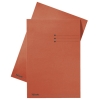 Esselte chemise en carton avec indexage et bord décalé de 10 mm A4 (100 chemises) - rouge 203636 - 1