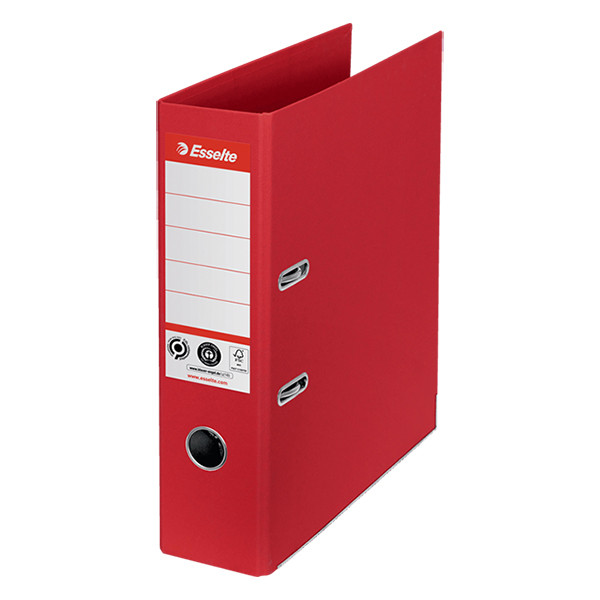 Esselte classeur no.1 A4 carton recyclé 75 mm - rouge 203711 - 1