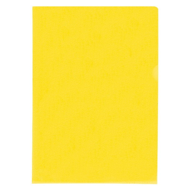 Esselte pochette-coin A4 105 microns (100 pièces) - jaune 203894 - 1