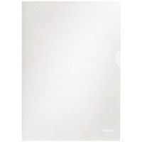 Esselte pochette-coin transparente A4 105 microns (100 pièces) 203506