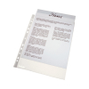 Esselte pochette transparente A4 11 trous 38 microns (100 pièces) 227502 - 1
