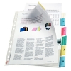 Esselte premium index pochette-intercalaire avec 6 onglets 203227 - 1