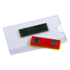 Europel badge nominatif avec aimant 75 x 40 mm (24 pièces) 226964 - 1