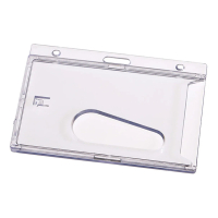 Europel badge nominatif sans cordon textile 85 x 54 mm (30 pièces)