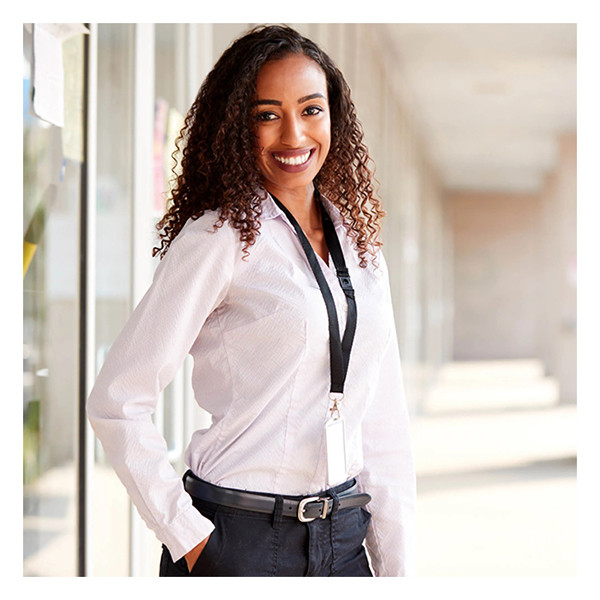 Europel lacet avec mousqueton (10 pièces) - noir 226966 - 4