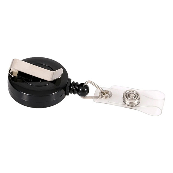 Europel mécanisme de déroulement avec bouton-poussoir (10 pièces) - noir 226970 - 1