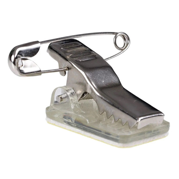 Europel pince clip autocollant pour badge avec épingle (50 pièces) 226963 - 1