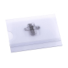 Europel porte-badge avec clip et épingle 90 x 60 mm (24 pièces) 226929 - 1