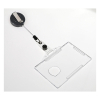 Europel porte-badge ouvert avec enrouleur 85 x 54 mm (10 pièces) 226974 - 2