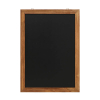Europel tableau noir mural avec cadre 50 x 70 cm naturel 226989 - 2