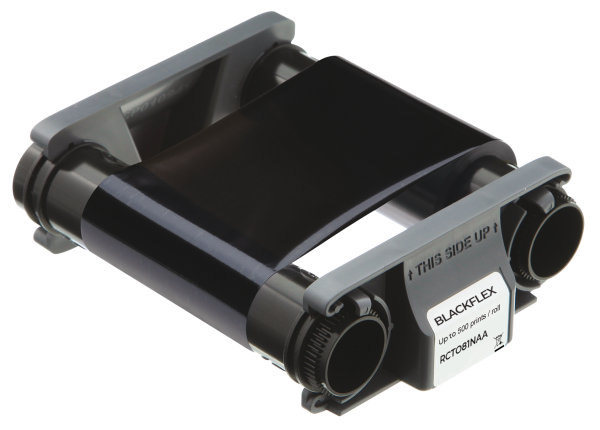 Evolis BLACKFLEX ruban encreur (500 impressions) - noir 219838 - 1