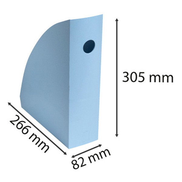 Exacompta Bee Blue porte-revues - bleu clair 404107 - 4