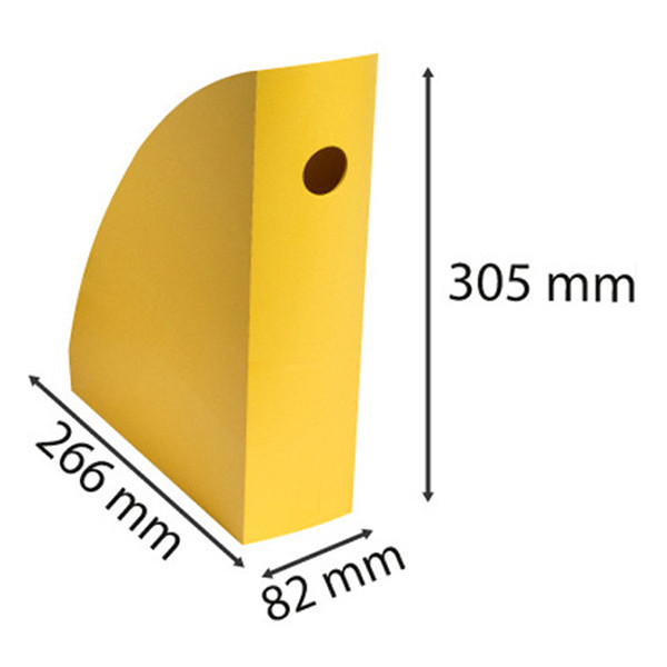 Exacompta Bee Blue porte-revues - jaune safran 404106 - 4