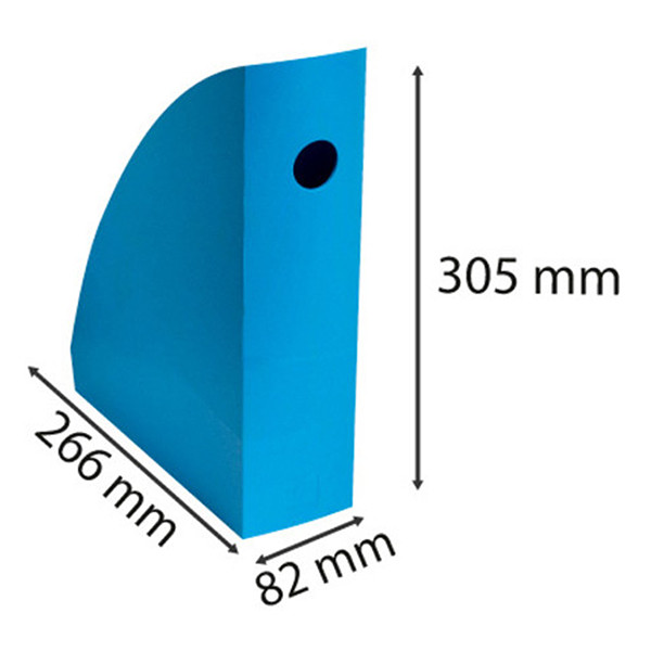 Exacompta Bee Blue porte-revues - turquoise 404108 - 4