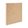 Exacompta Eterneco classeur à 4 anneaux en O (40 mm) - marron 404090 - 1