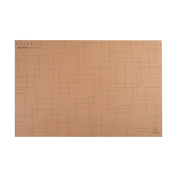 Exacompta Eterneco sous-main 58,5 x 38,5 cm - marron 404097 - 1