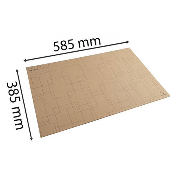 Exacompta Eterneco sous-main 58,5 x 38,5 cm - marron 404097 - 3