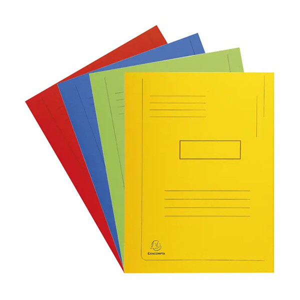 Exacompta Forever chemise dossier A4 (50 pièces) - couleurs assorties 404450 - 1