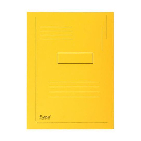 Exacompta Forever chemise dossier A4 (50 pièces) - jaune 404454 - 1