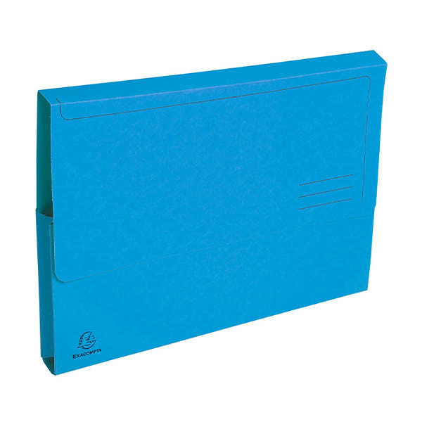 Exacompta Forever pochette A4 (10 pièces) - bleu 404682 - 1