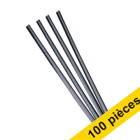 Offre : 4x Exacompta Serodo baguettes à relier 3 mm (25 pièces) - noir