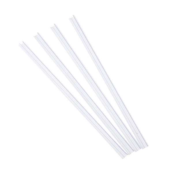 Exacompta Serodo baguettes à relier 12 mm (25 pièces) - transparent 407274 - 1