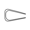 Exacompta Serodo baguettes à relier 6 mm (25 pièces) - noir 407284 - 5