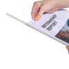 Exacompta Serodo baguettes à relier 6 mm (25 pièces) - transparent 407283 - 3