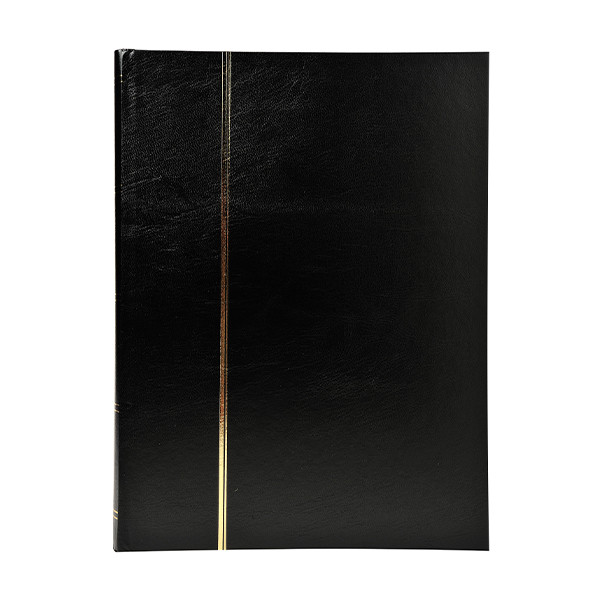 Exacompta album de timbres 48 pages - noir 404085 - 1