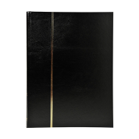Exacompta album de timbres 48 pages - noir 404085