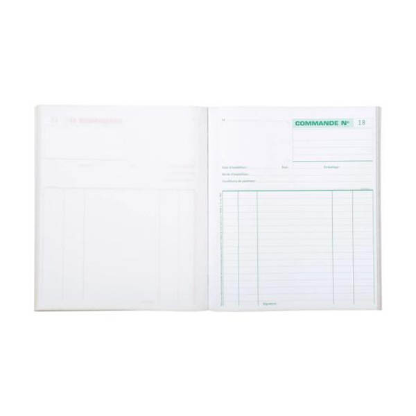 Exacompta carnet de commandes autocopiant (triplicata) 50 feuilles 404590 - 2