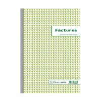 Exacompta carnet de factures autocopiant (duplicata) 297 x 210 mm 50 feuilles 404598