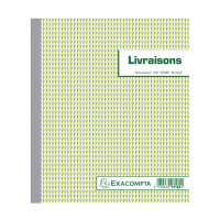 Exacompta carnet de livraison autocopiant (duplicata) 50 feuilles 404594