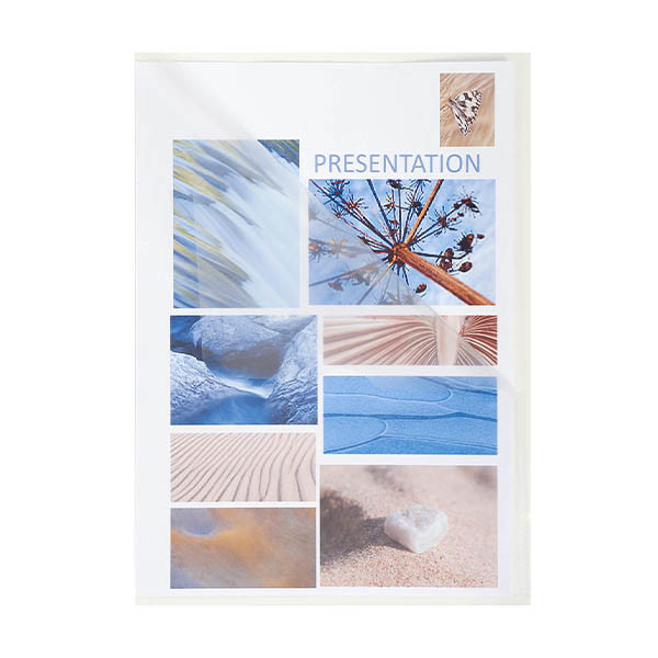 Exacompta chemise transparente A4 110 microns (100 pièces) - cristal 404495 - 1