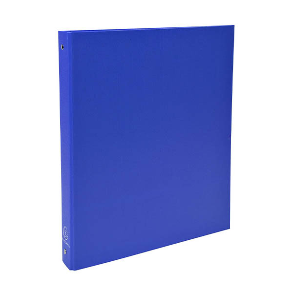 Exacompta classeur à anneaux avec 4 anneaux en forme de O (30 mm) - bleu 404648 - 1