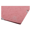 Exacompta farde à élastique en carton lustré A4 - vieux rose 404162 - 4
