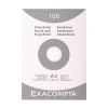 Exacompta fiche Bristol quadrillée 148 x 210 mm (100 pièces) 404622 - 1